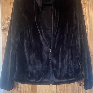 Cabela's Dark Faux Fur Teddy Jacket